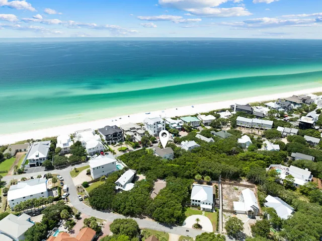 a narrow alley leading to a building