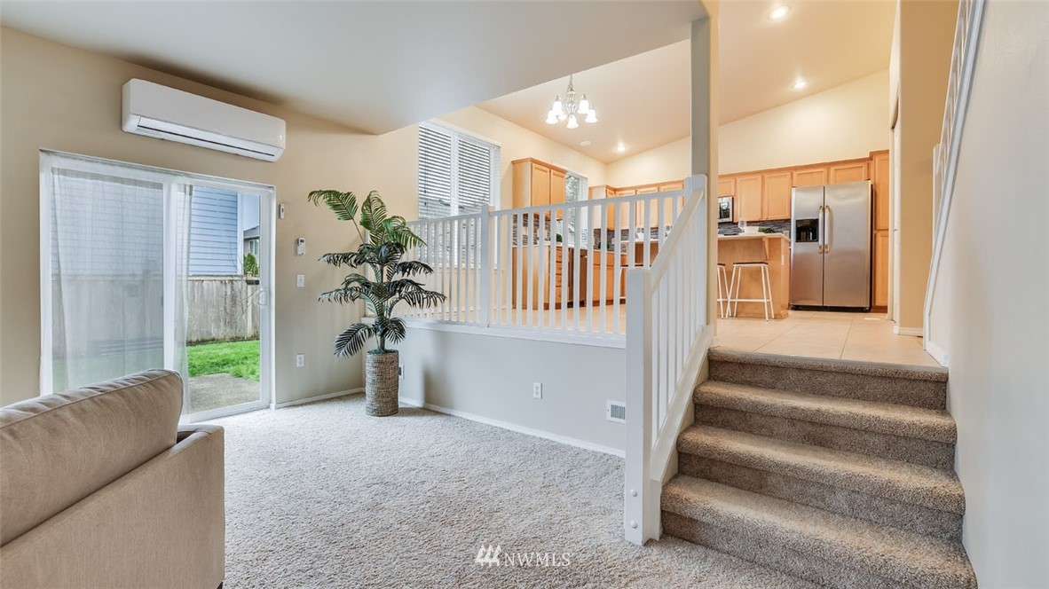 6725 Southeast 3rd Street Renton, WA 98059 - Photo 27 of 32 a view of entryway with livingroom and stairs