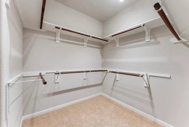 a view of walk in closet