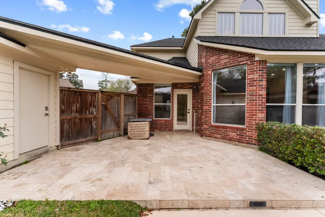 a view of a house with a porch
