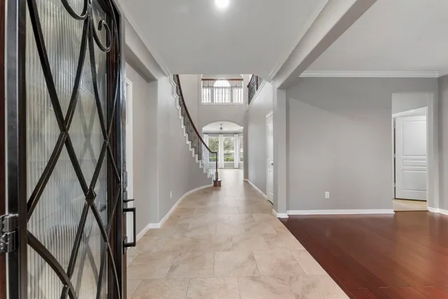 a view of an entryway