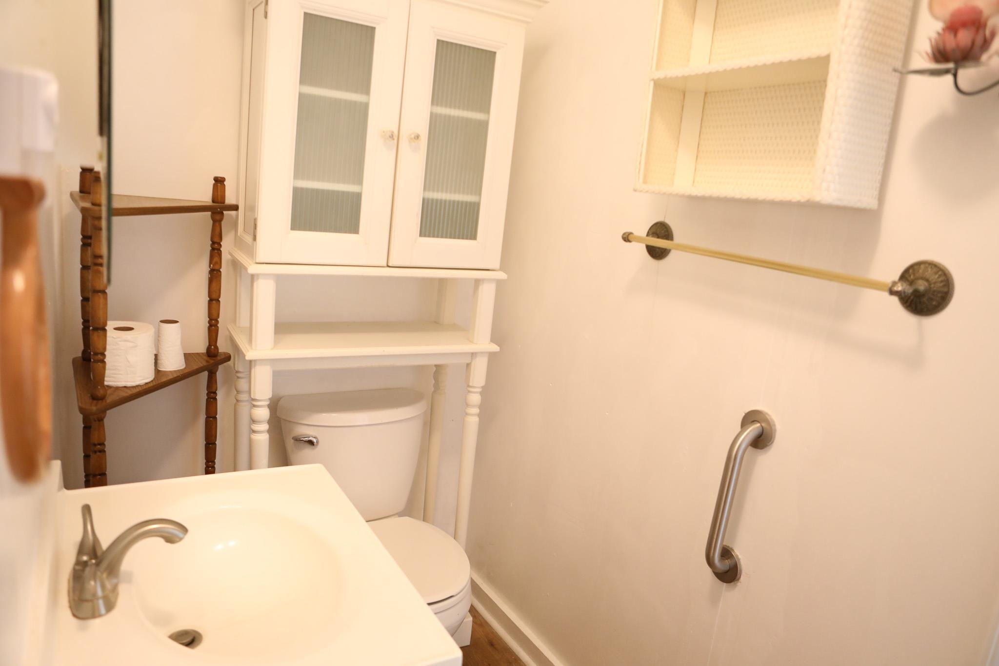 844 Berry Farm Road Staunton, VA 24401 - Photo 54 of 58 a bathroom with a sink and a shower