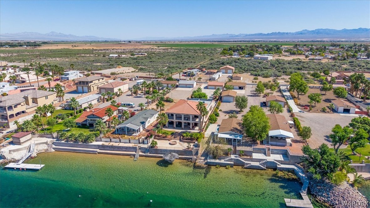1084 Dike Road Mohave Valley, AZ 86440 - Photo 5 of 75 an aerial view of residential houses with outdoor space and ocean view
