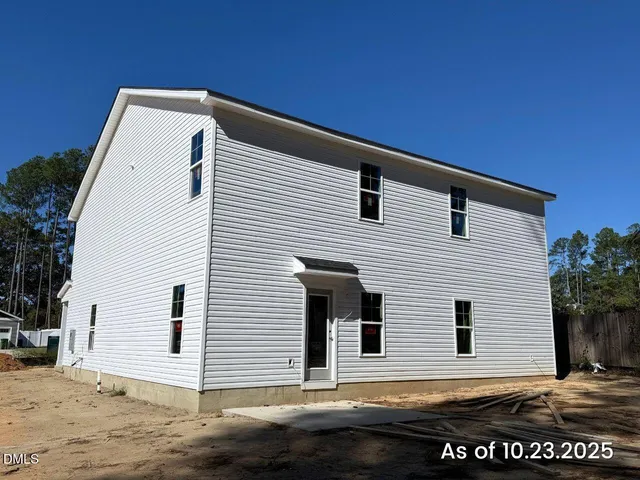 a view of a house with a house