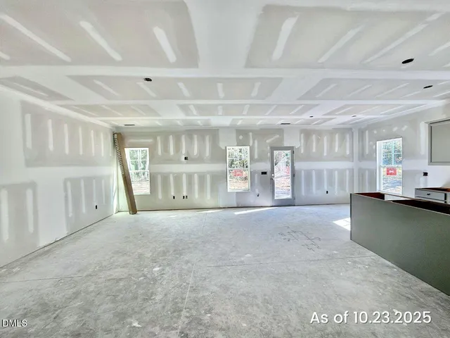 a view of large windows