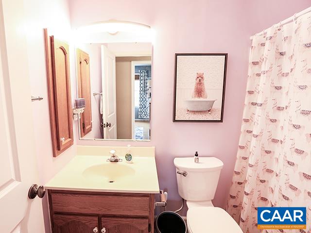 150 Olton Place Charlottesville, VA 22902 - Photo 21 of 40 a bathroom with a toilet a sink and a mirror