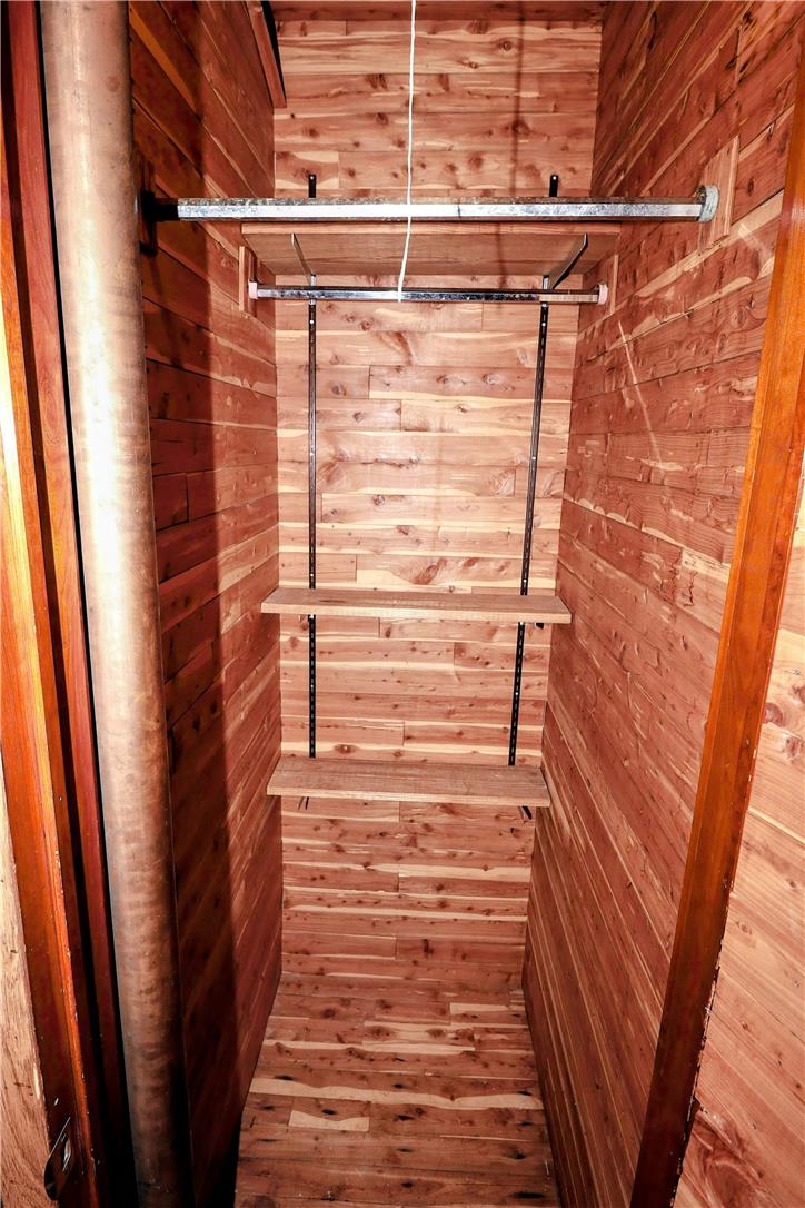 172 Harrison Street Emmaus, PA 18049 - Photo 18 of 30 A cedar-lined closet offers aromatic and practical storage solutions.