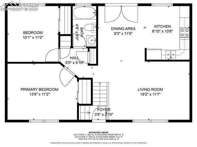2111 Monterey Road Colorado Springs, CO 80910 - Photo 41 of 42 Floor plan upper-level