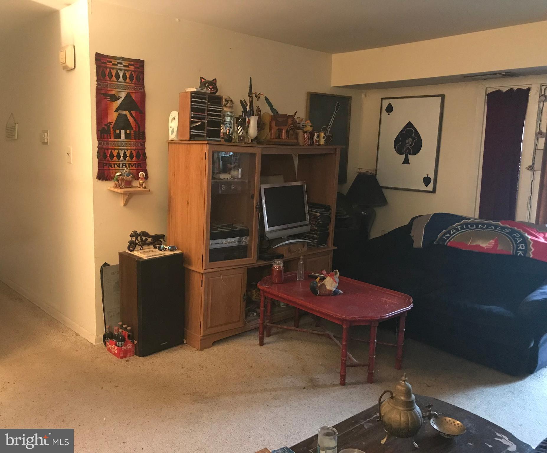 Carpeted living space