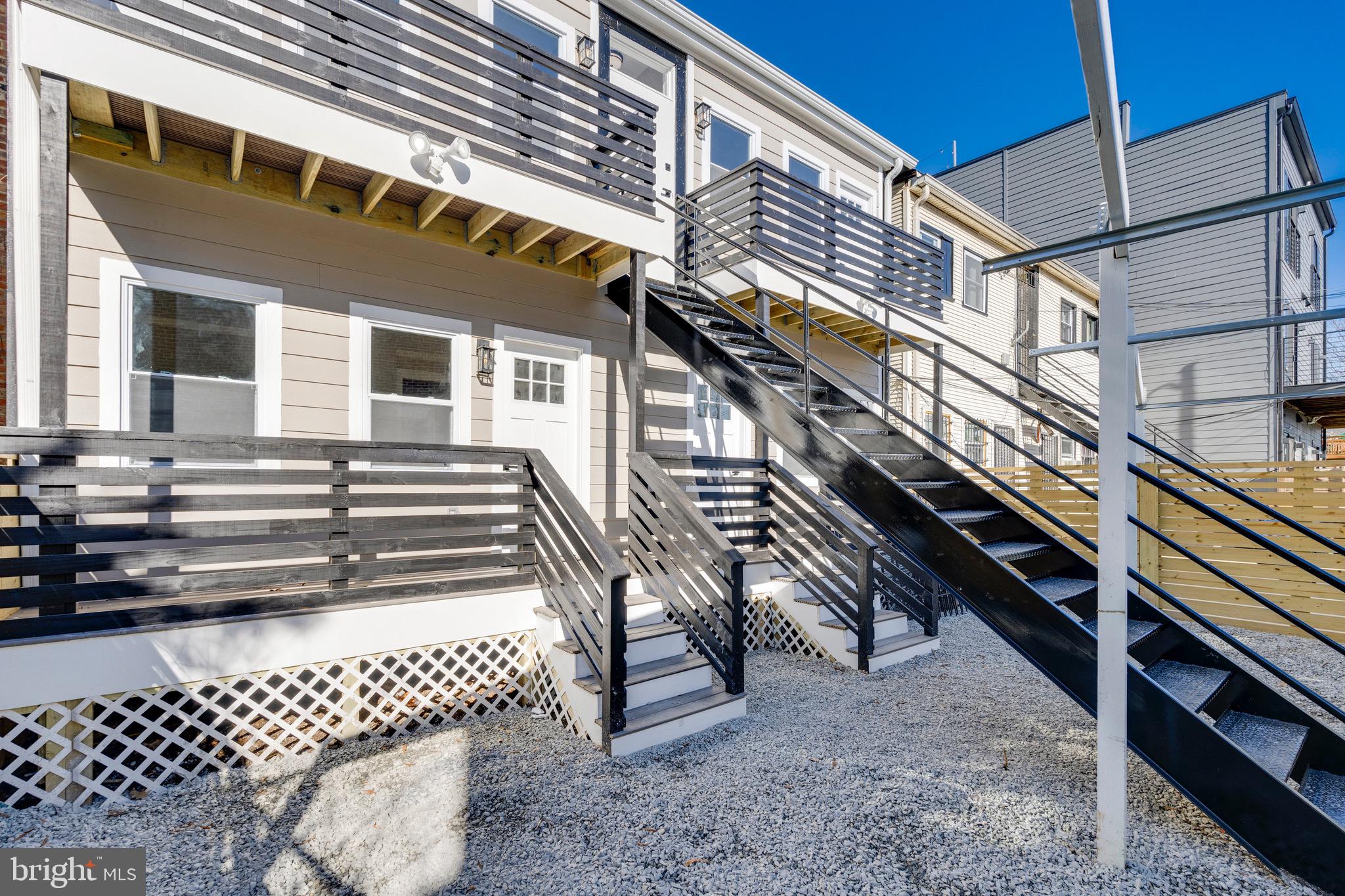 1703 West Virginia Avenue Northeast, Unit 2 Washington, DC 20002 - Photo 43 of 54 a view of a house with a deck