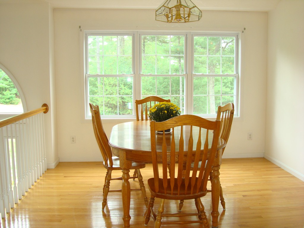 18 Rebecca Road Freetown, MA 02702 - Photo 10 of 30 a view of a dining room with furniture window and outside view