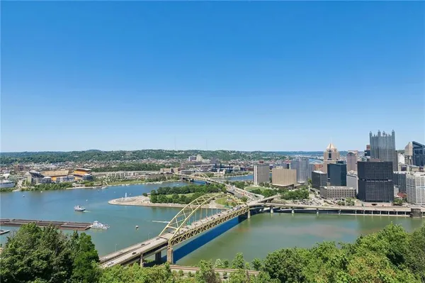 a view of a house with a garage