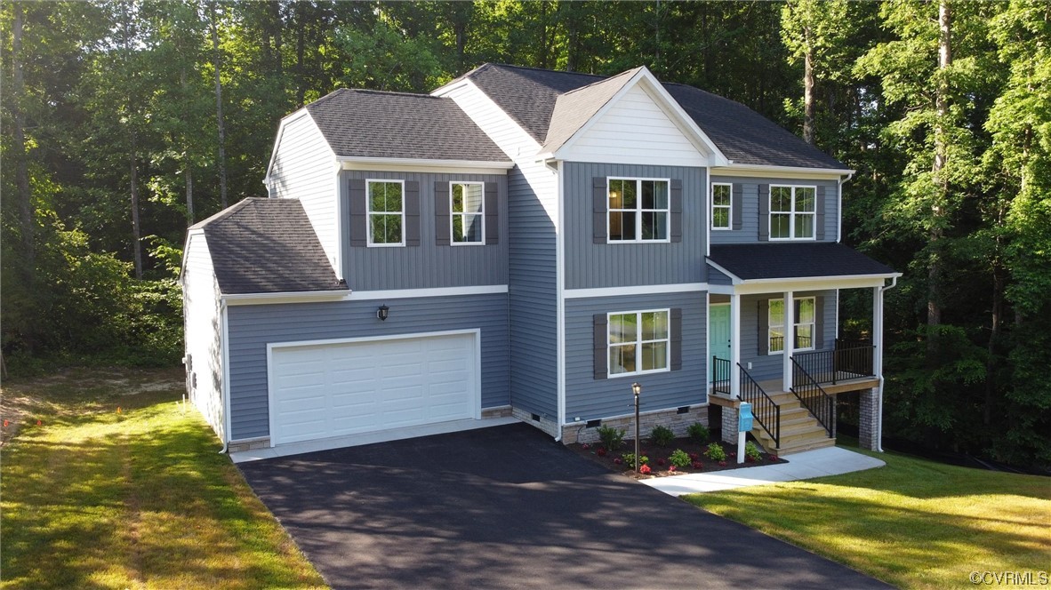 1491 Dispatch Sta Road Quinton, VA 23141 - Photo 39 of 42 View of front of property with a front yard and a