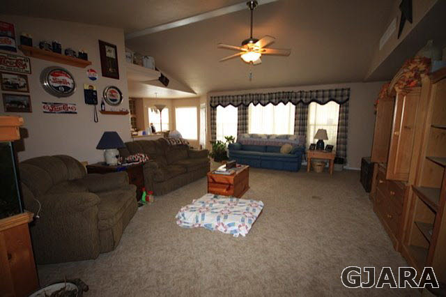 1629 P Road Loma, CO 81524 - Photo 7 of 18 a living room with furniture and a chandelier