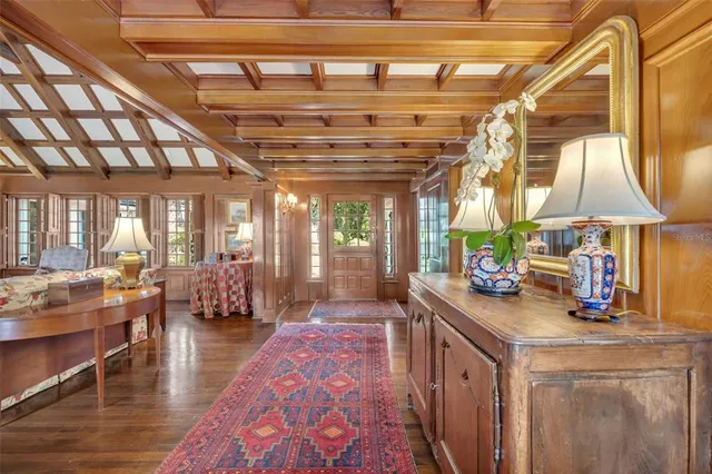 a very nice looking room with a large window