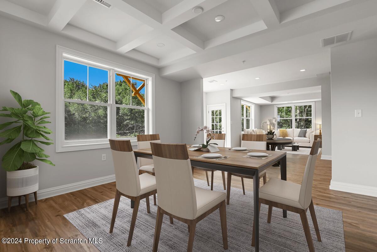 3 Dunbar Way Old Forge, PA 18518 - Photo 3 of 29 a view of a dining room with furniture window and wooden floor