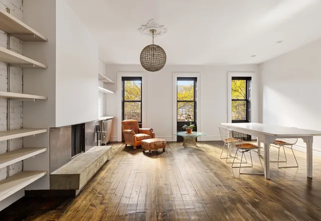 a very nice looking room with a large window