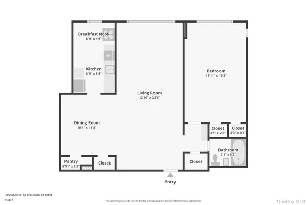 $510,000 | 4 Putnam Hill, Unit 4F, Greenwich, CT 06830