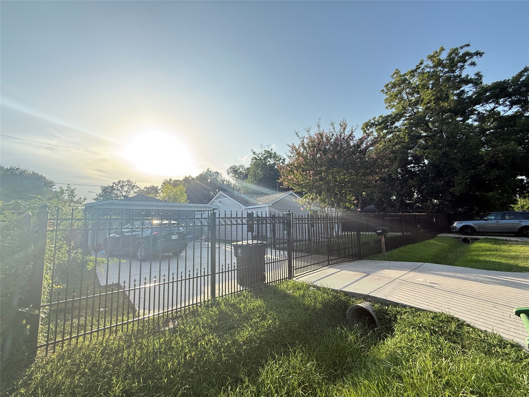 5701 Luna Street Houston, TX 77076 - Photo 12 of 50 a view of a backyard