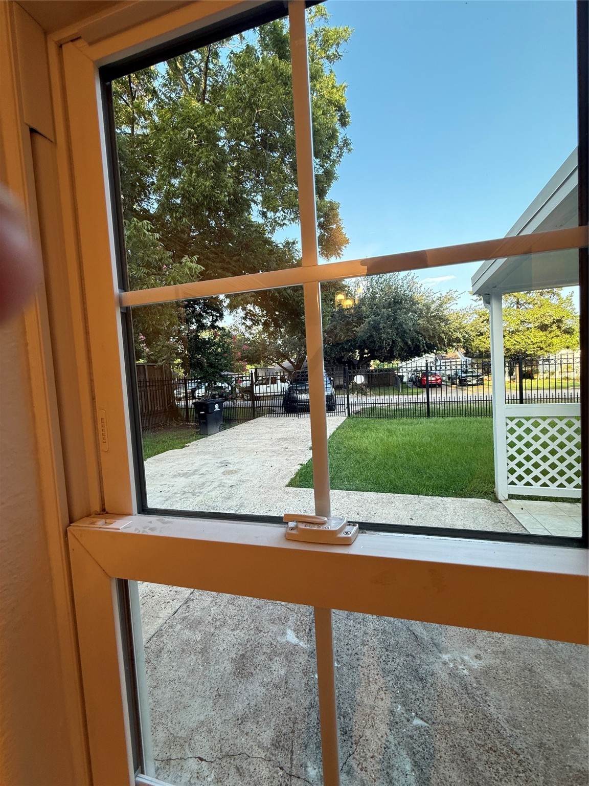 5701 Luna Street Houston, TX 77076 - Photo 50 of 50 a view of a room with wooden floor and fence