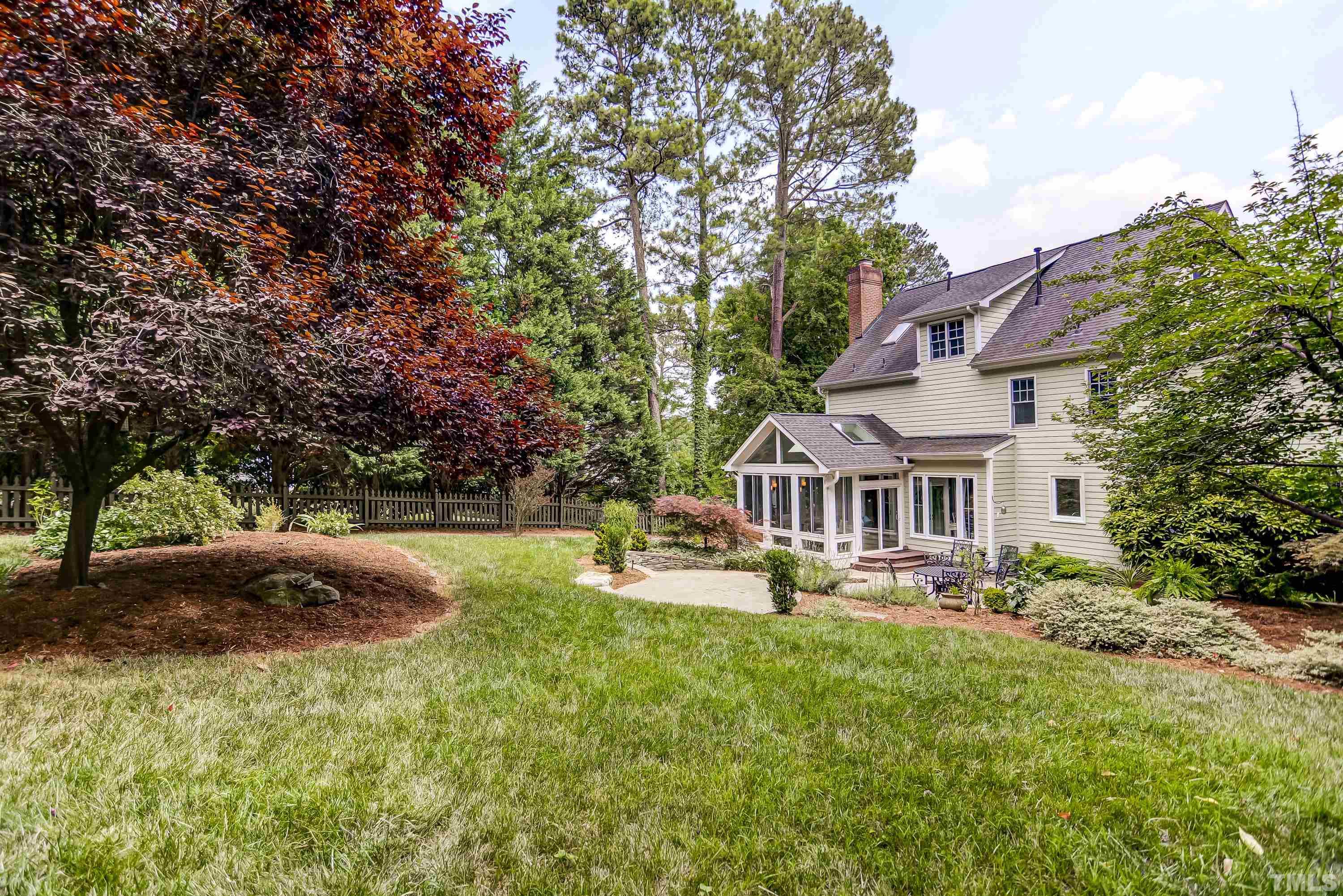 1309 Wescott Drive Raleigh, NC 27614 - Photo 32 of 32 a front view of house with yard and green space