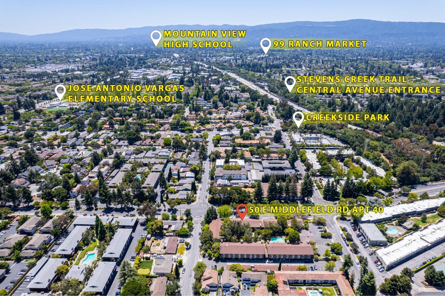 50 East Middlefield Road, Unit 40 Mountain View, CA 94043 - Photo 41 of 41 a city view