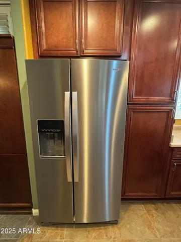 a view of water heater room