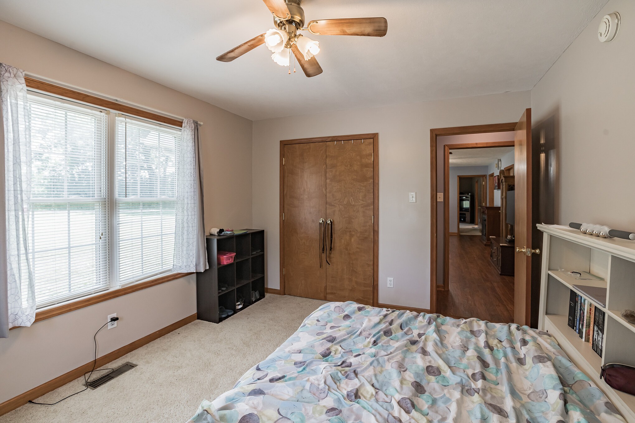 420 Sands Road Pulaski, TN 38478 - Photo 24 of 36 a bedroom with a bed and a large window