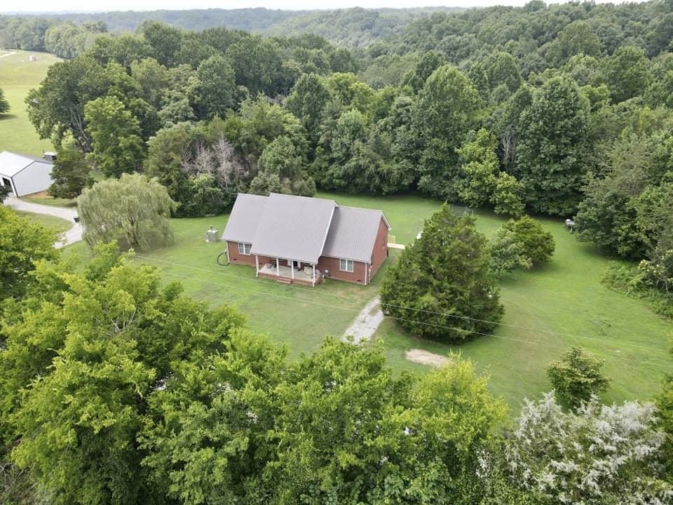 420 Sands Road Pulaski, TN 38478 - Photo 31 of 36 a view of a lush green forest with a lake