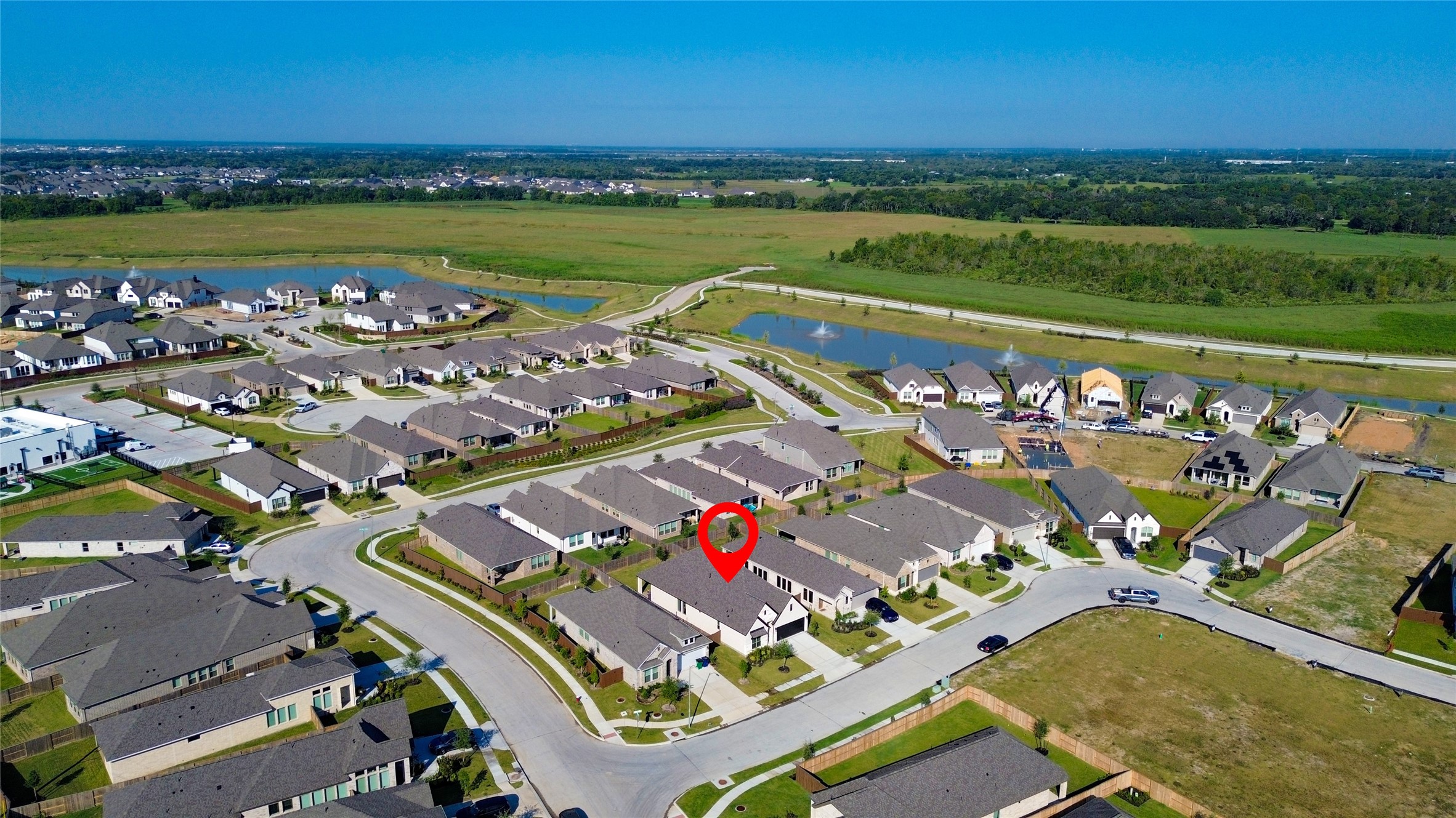 9018 Moose Trail Manvel, TX 77578 - Photo 3 of 37 aerial view of a city