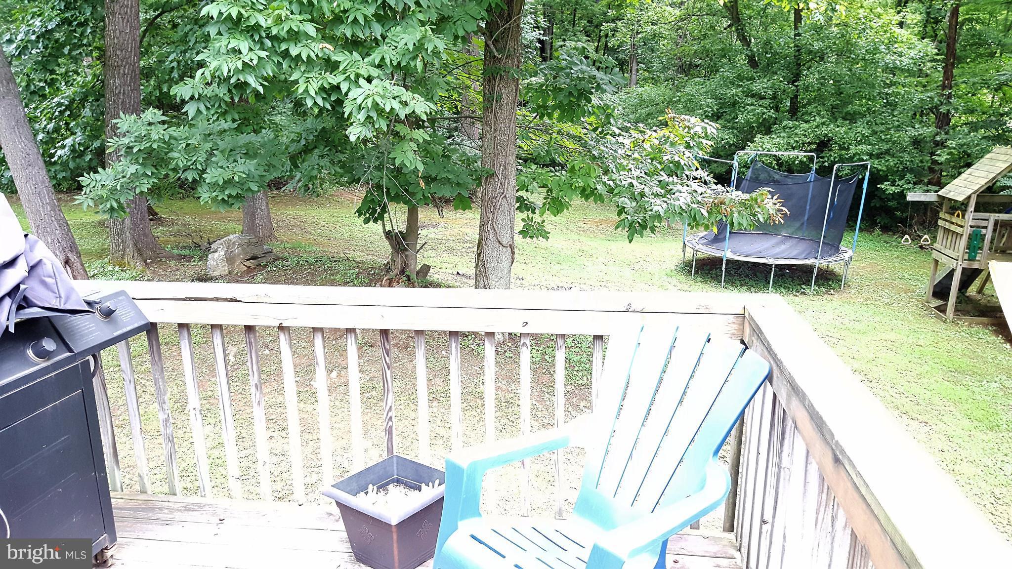 3182 Vineyard Road Falling Waters, WV 25419 - Photo 16 of 29 Lovely view of wooded back yard from deck