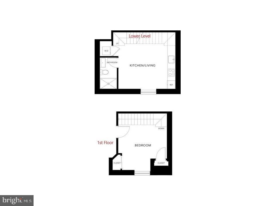 1524 18th Street Northwest, Unit 1 Washington, DC 20036 - Photo 3 of 20 a picture of a bench in a bathroom