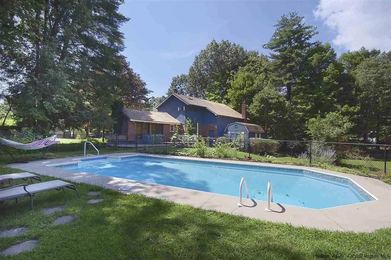 8 Jansen Road Stone Ridge, NY 12484 - Photo 3 of 28 a view of a house with pool and a yard