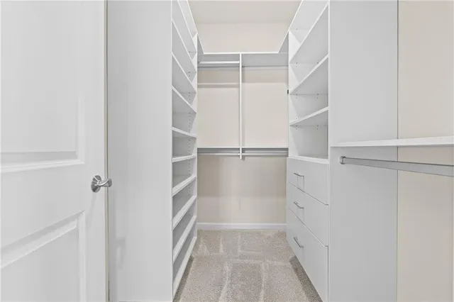 a view of empty room