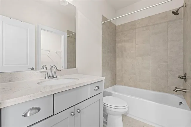 a view of a large building with many windows