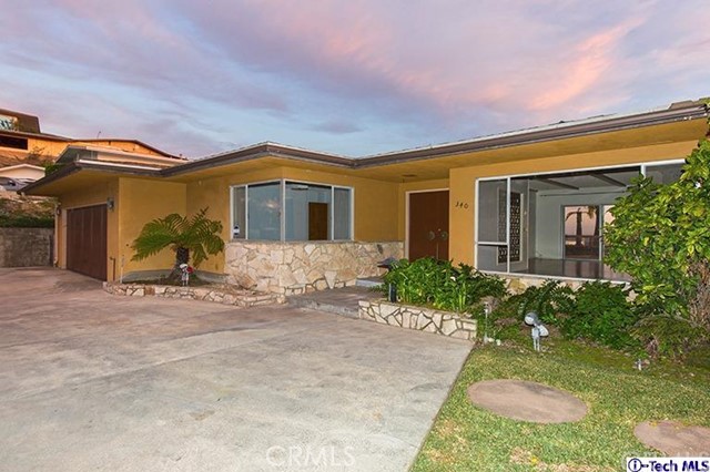 340 View Crest Road Glendale, CA 91202 - Photo 1 of 1 a front view of house with yard