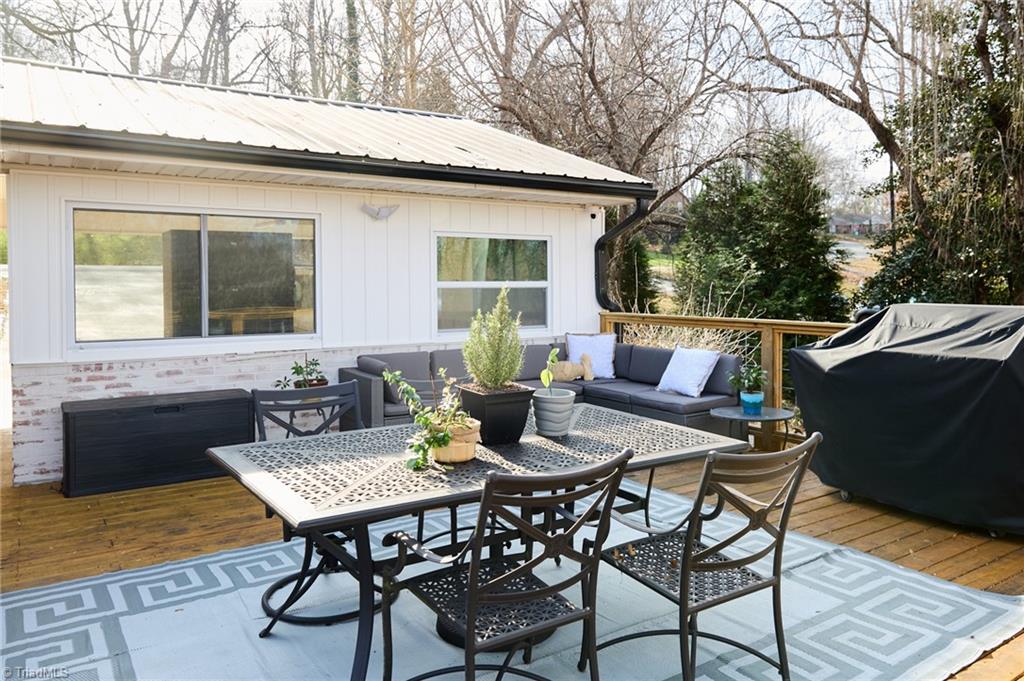 35 Edith Avenue Winston-Salem, NC 27106 - Photo 42 of 45 Expansive back deck