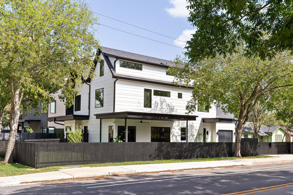 4911 Duval Street Austin, TX 78751 - Photo 23 of 33 a front view of a house with garage