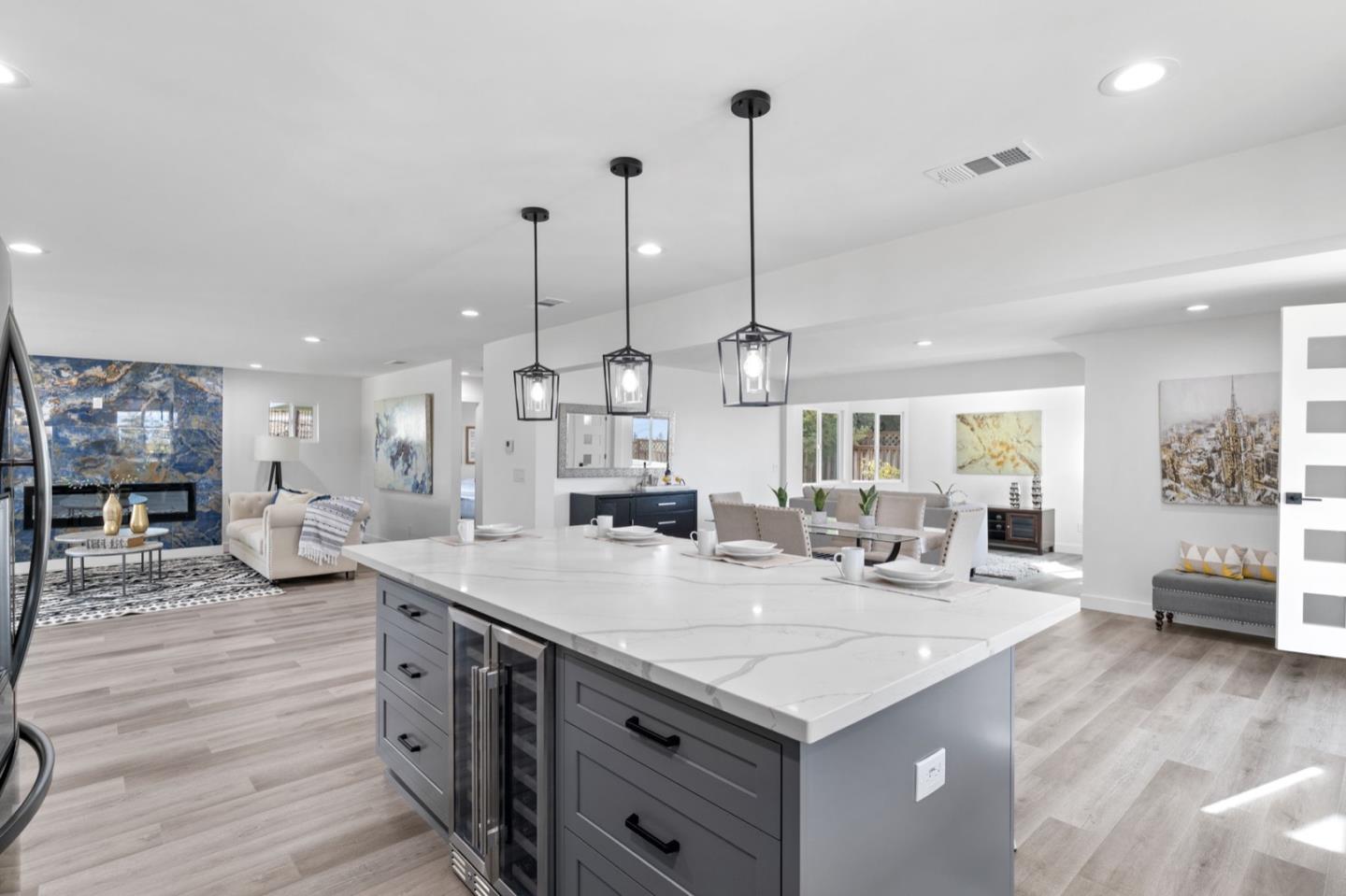 2245 Old Piedmont Road San Jose, CA 95132 - Photo 10 of 39 a view of a kitchen counter top space with granite countertop living room