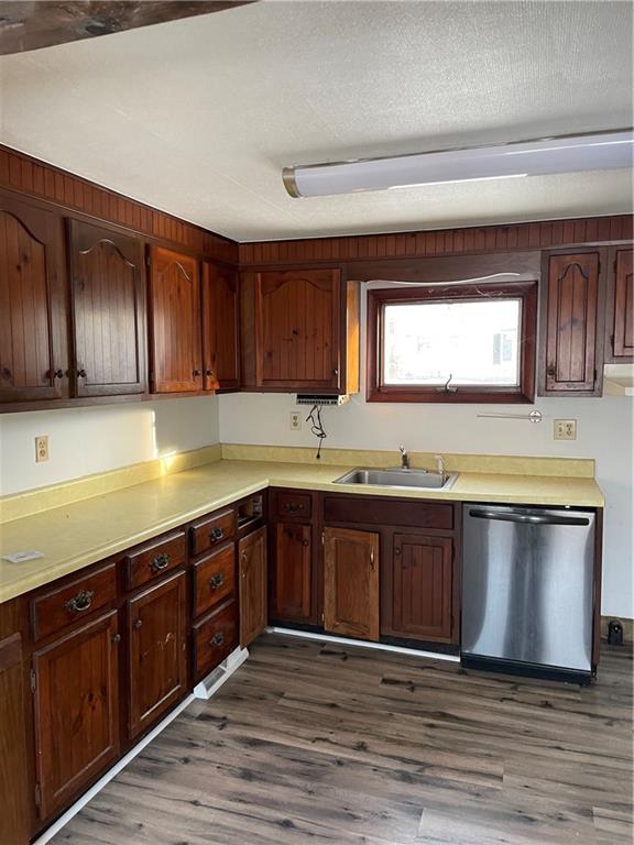 4321 Highway 286 Indiana, PA 15701 - Photo 6 of 10 a view of a kitchen counter space a sink wooden floor and a window
