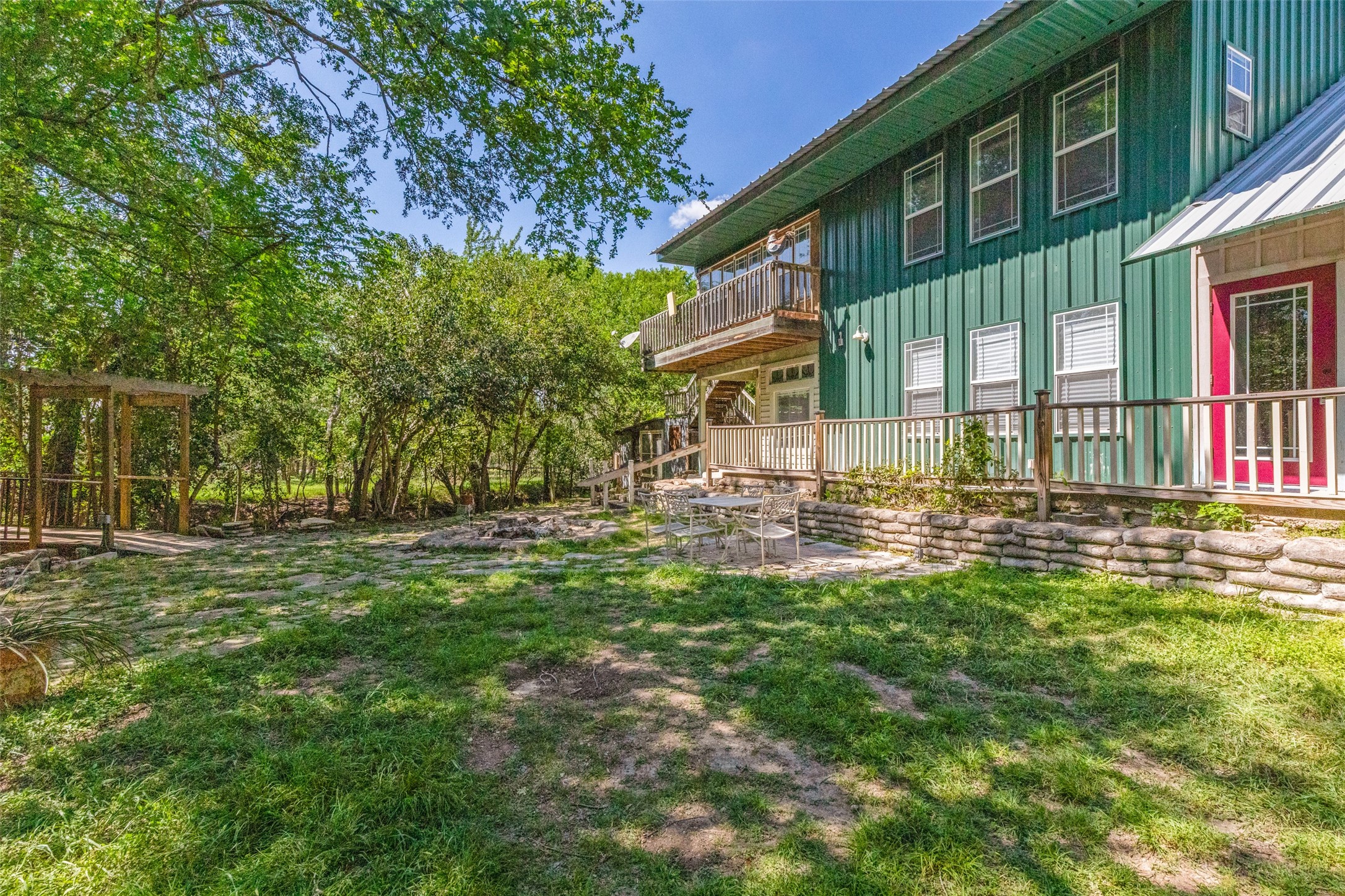 1005 Center Circle Salado, TX 76571 - Photo 25 of 25 The Historic Baines House is just over the foot bridge across the dry creek bed