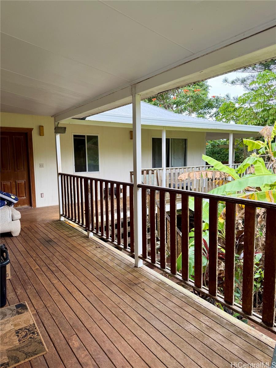 59-543 Alapio Road Haleiwa, HI 96712 - Photo 6 of 20 a view of wooden deck