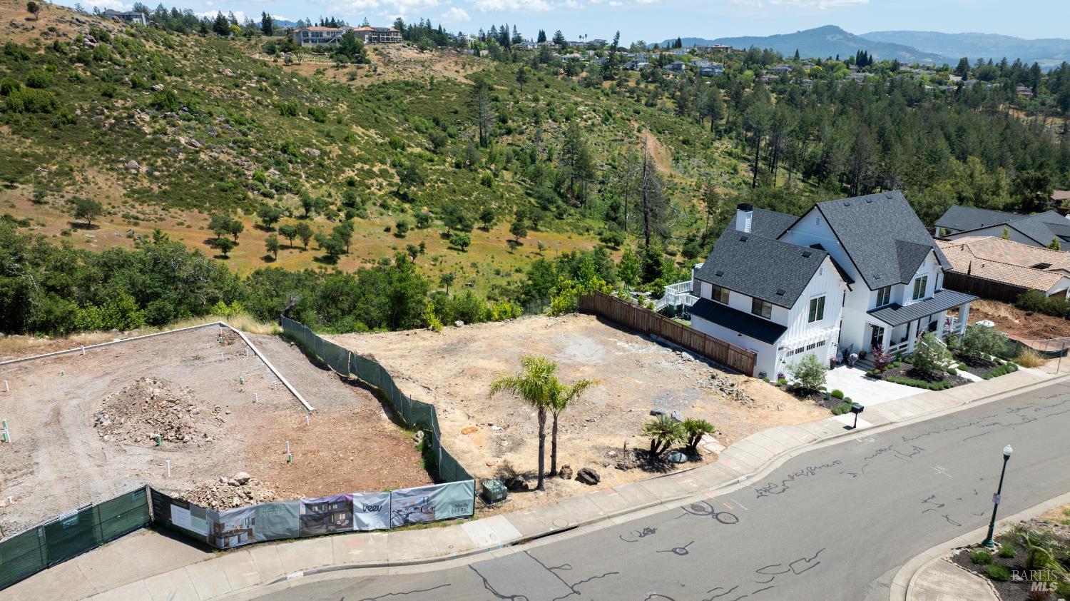 3752 Crown Hill Drive Santa Rosa, CA 95404 - Photo 14 of 24 an aerial view of a house with yard