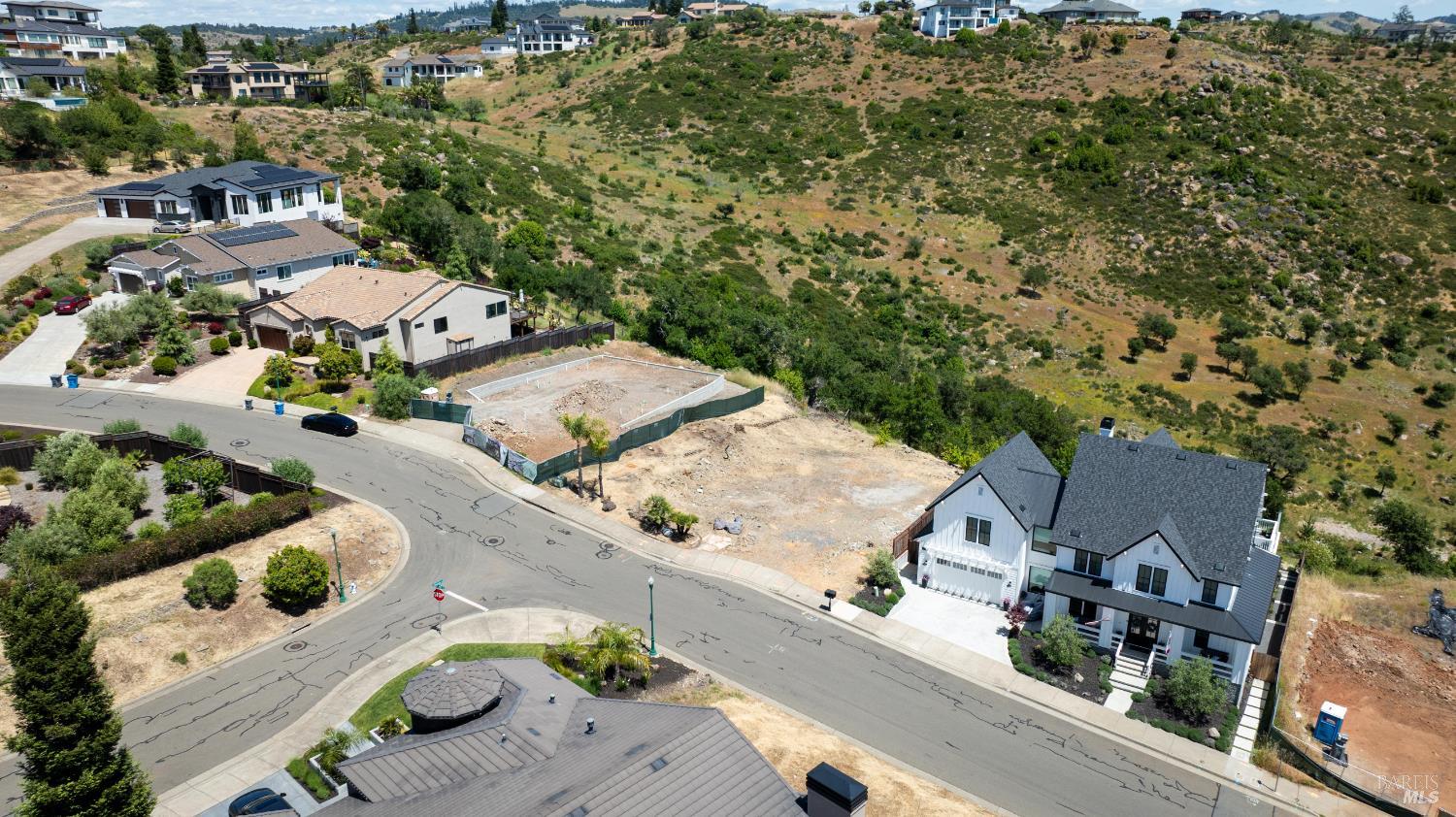 3752 Crown Hill Drive Santa Rosa, CA 95404 - Photo 17 of 24 an aerial view of residential houses with outdoor space