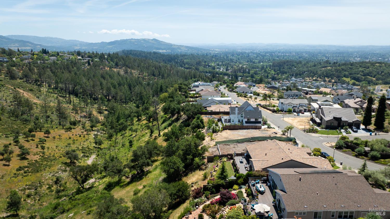 3752 Crown Hill Drive Santa Rosa, CA 95404 - Photo 22 of 24 an aerial view of a city