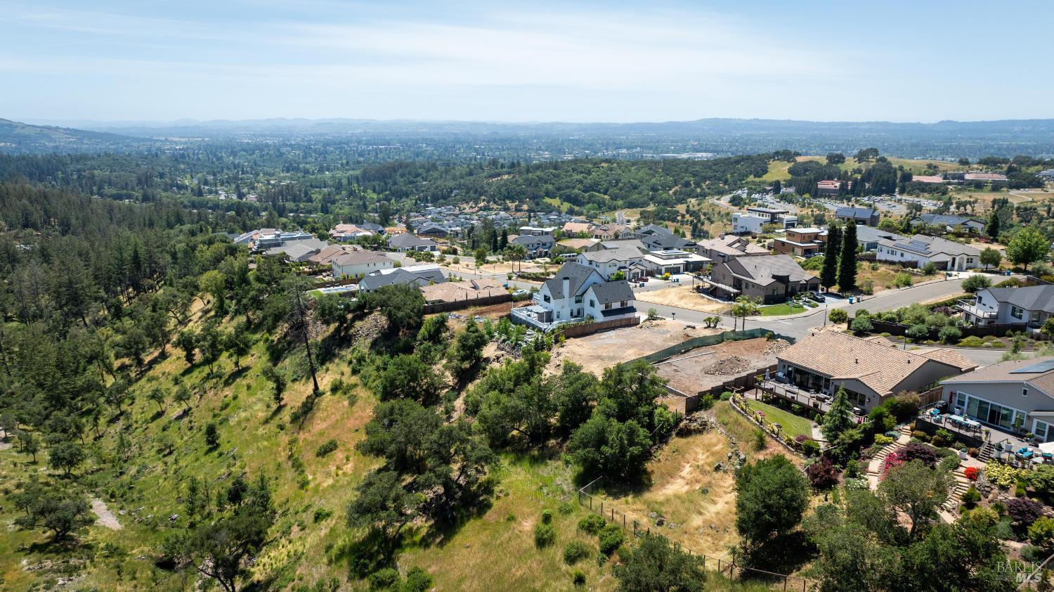 3752 Crown Hill Drive Santa Rosa, CA 95404 - Photo 5 of 24 an aerial view of multiple house