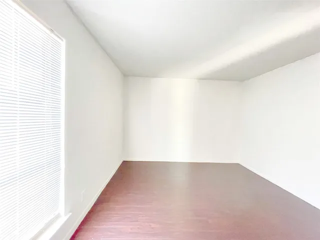 a view of a small space