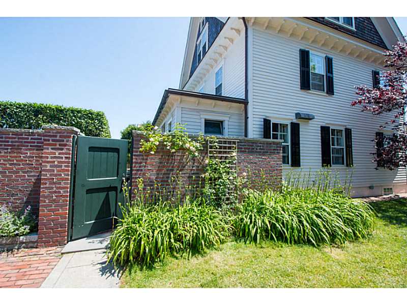 43 South Pier Road Narragansett, RI 02882 - Photo 22 of 25 Yard/Garden. View of garden gate to English cottage garden.