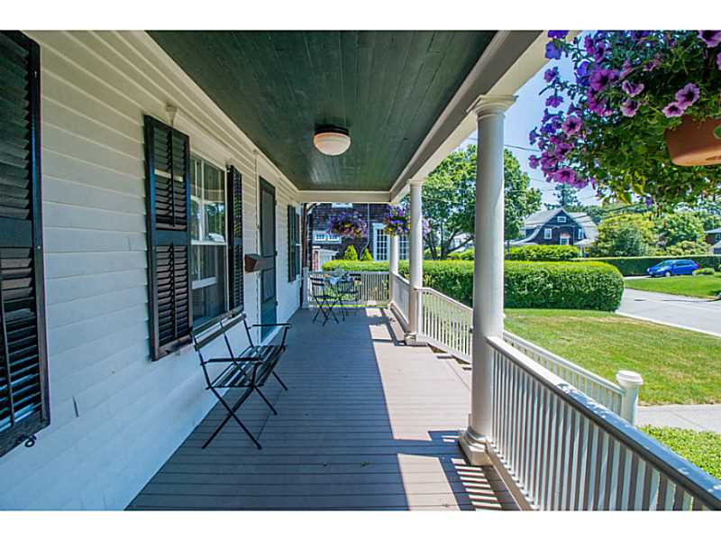 43 South Pier Road Narragansett, RI 02882 - Photo 3 of 25 Exterior Front. Sweeping front porch.