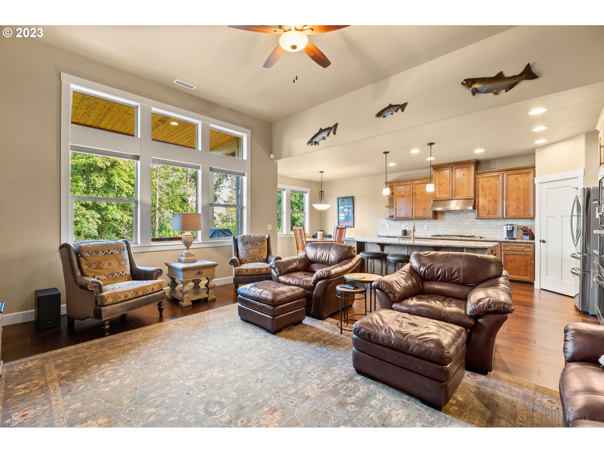 1845 South Harrier Road Ridgefield, WA 98642 - Photo 9 of 28 a living room with furniture and a large window